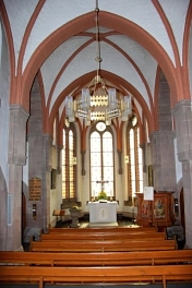 Innenraum der ev. Gustav-Adolf-Kirche&nbsp;&copy;&nbsp;Alois Grobecker