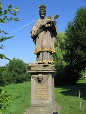 Standbild des heiligen Johannes von Nepumuk&nbsp;&copy;&nbsp;Alois Grobecker